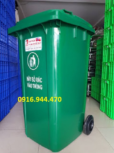 Thùng rác nhựa 240 lít